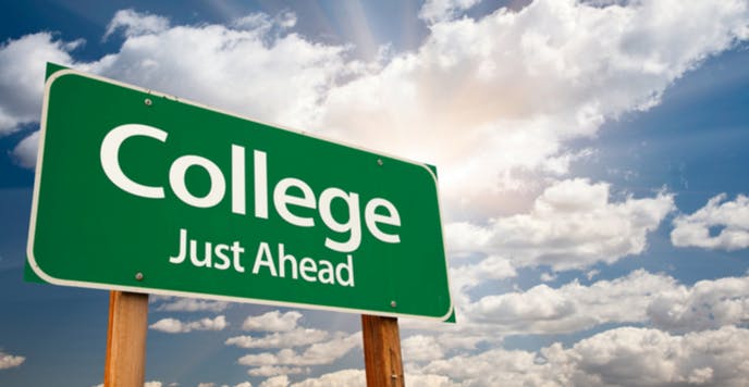 college billboard